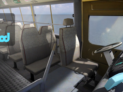 HK Van Left Hand Drive 002 Model 3D