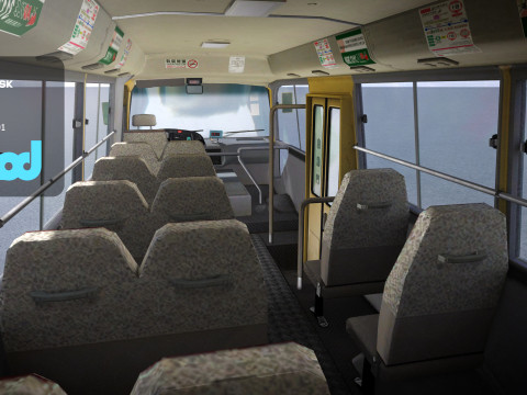 HK Van Left Hand Drive 003 3D Model