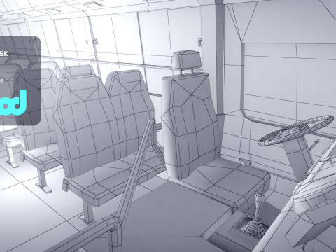 HK Van Left Hand Drive 003 3D Model