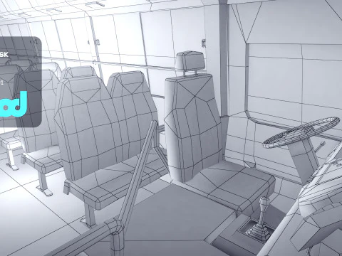 HK Van Left Hand Drive 003 3D Model