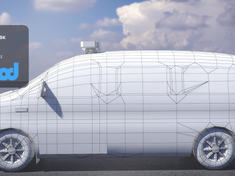 TW Ambulance 001 3D 모델