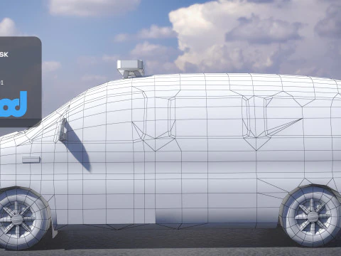 TW Ambulance 001 3D Model