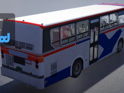 TW Bus 001 3D Model