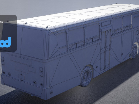 TW Bus 001 Modèle 3D