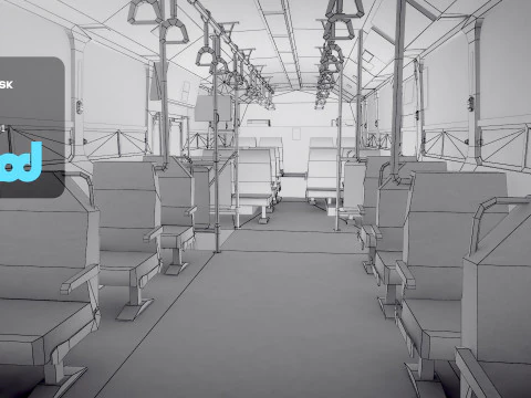 TW Bus 001 3D Model