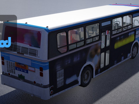TW Bus 002 3D 模型