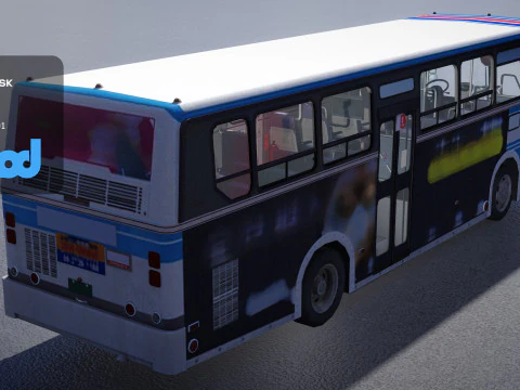 TW Bus 002 3D Model