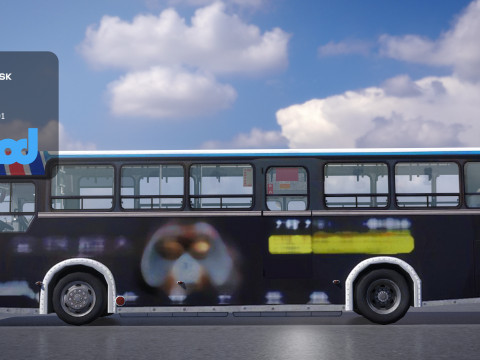 TW Bus 002 3D 模型