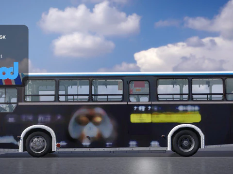 TW Bus 002 3D Model