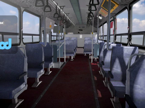 TW Bus 002 3D Model