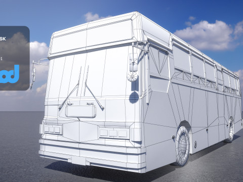 TW Bus 002 3D 模型