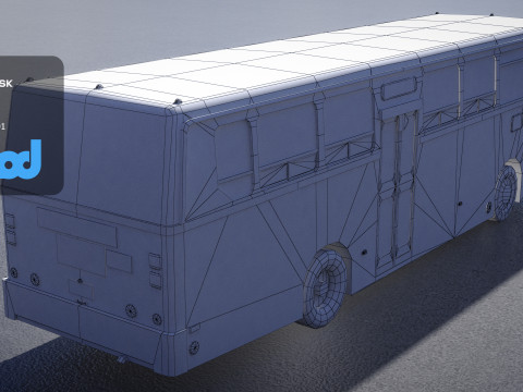 TW Bus 002 3D 模型