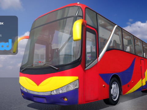 TW Bus 003 3Dモデル