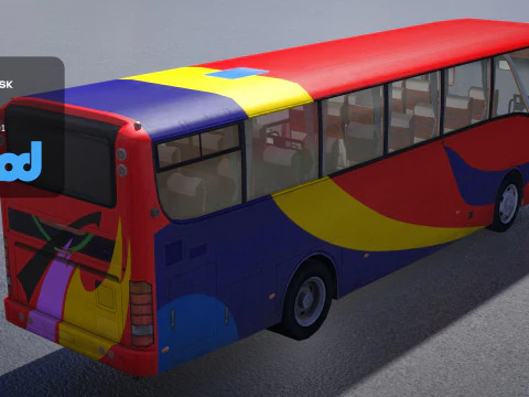 TW Bus 003 3D Model