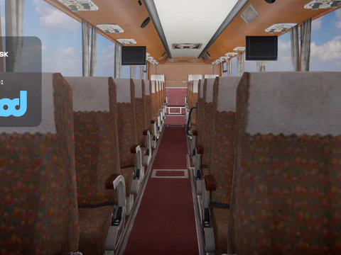 TW Bus 003 3D Model