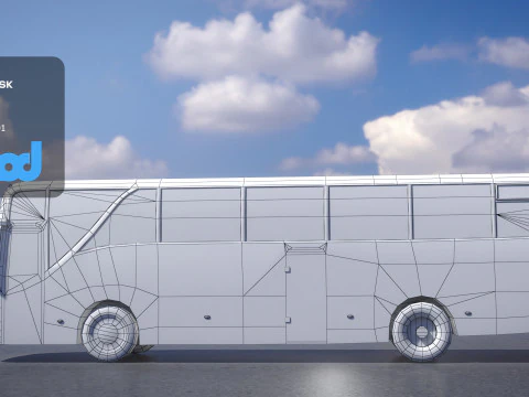 TW Bus 003 3D Model