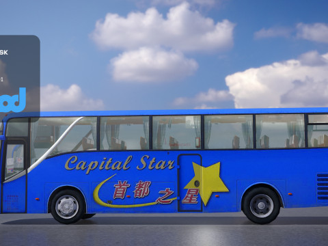 TW Bus 004 3D Model