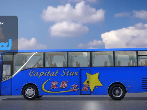 TW Bus 004 3D Model