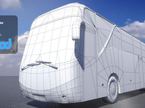 TW Bus 004 3D Model