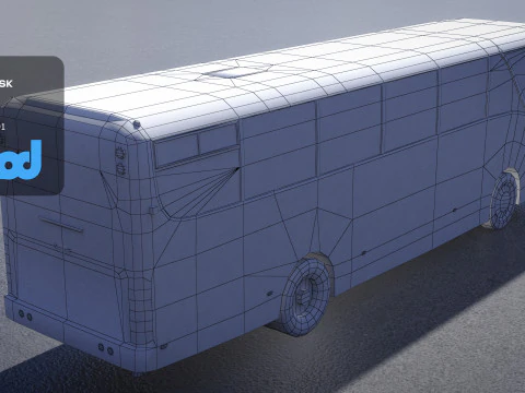 TW Bus 004 3D Model