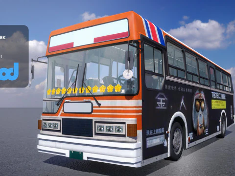 TW Bus 005 3D Model
