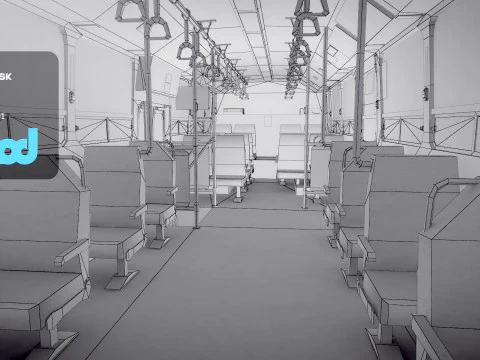 TW Bus 005 3D Model