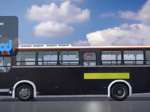 TW Bus 007 3D Model