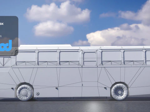 TW Bus 007 3D Model