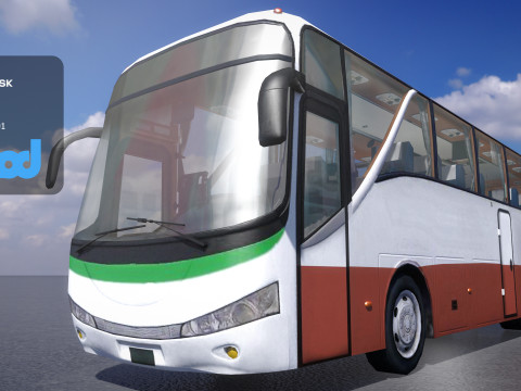 TW Bus 008 3D मॉडल
