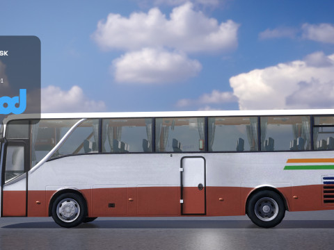 TW Bus 008 3D Модель