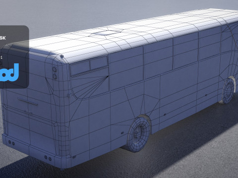 TW Bus 008 3D Модель