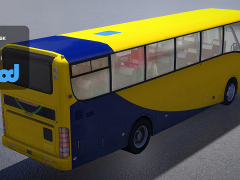 TW Bus 009 3D मॉडल