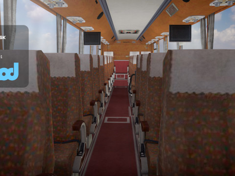 TW Bus 009 3D मॉडल