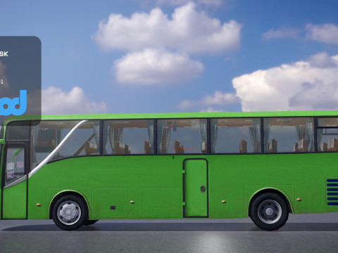 TW Bus 010 3D Model