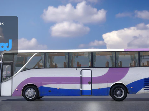 TW Bus 011 3D Model