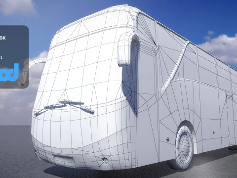 TW Bus 011 3D Model