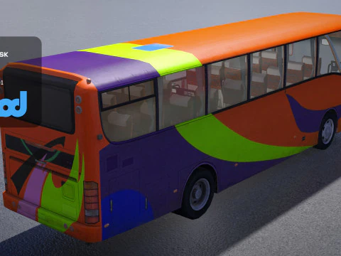 TW Bus 012 3D Model
