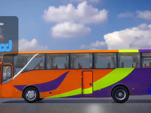 TW Bus 012 3D Model