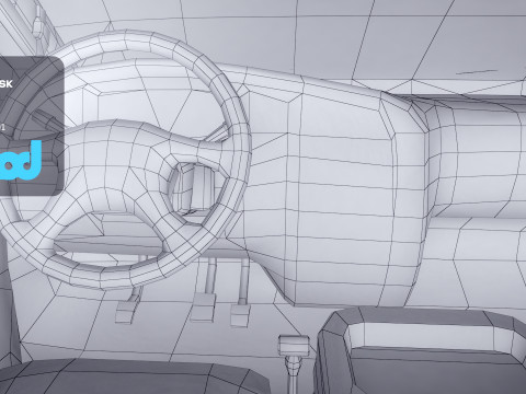 TW Cash Transport Car 3D 模型