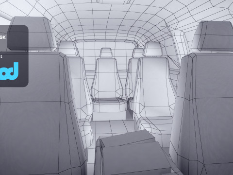 TW Cash Transport Car 3D 模型