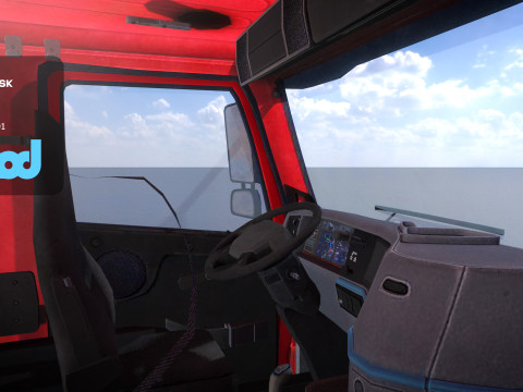 TW Fire Truck 001 3D 模型