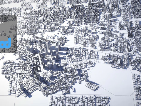 Japanese Streetscape Tokyo 0018 3D Model