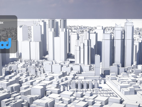 Japanese Streetscape Tokyo 0018 3D Model