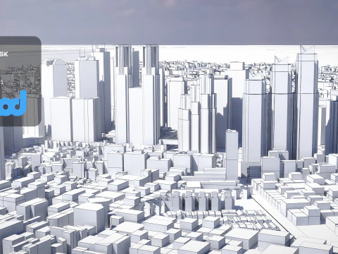 Japanese Streetscape Tokyo 0018 3D Model