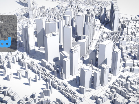 Japanese Streetscape Tokyo 0018 3D Model