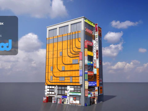 KabukichoBâtiment0001 Modèle 3D