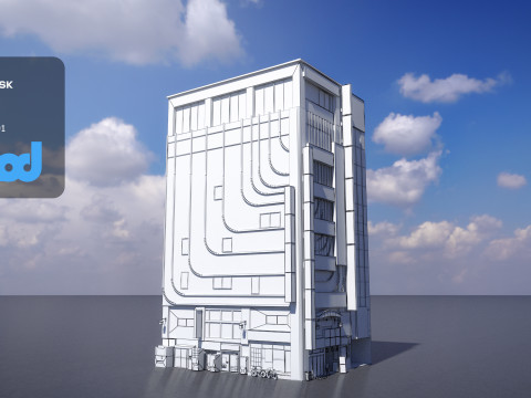 KabukichoBuilding0001 Model 3D