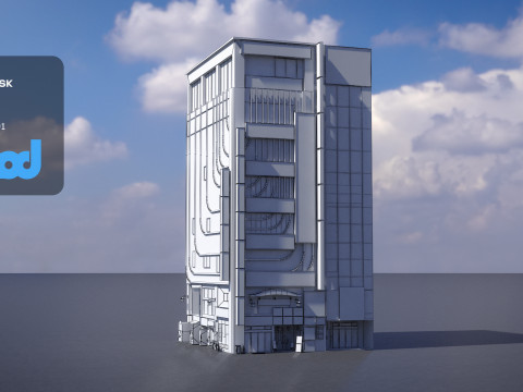 KabukichoBuilding0001 Model 3D