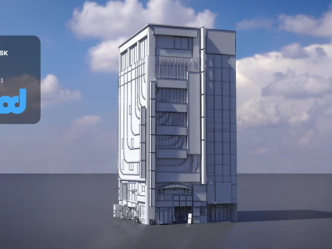 KabukichoBuilding0001 3D Model