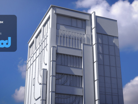 KabukichoBuilding0001 Model 3D